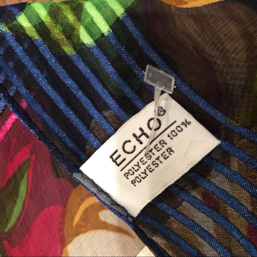 Echo Floral Scarf - Picture 3 of 4